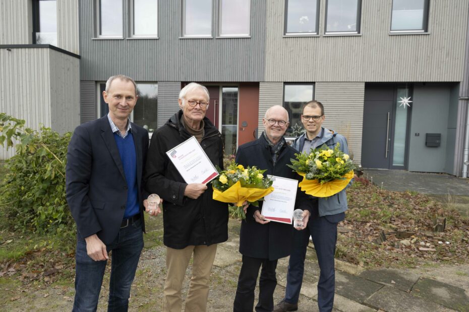 Verleihung Bremer Klimaschutzpreis 2023 an Alexander Künzel und Edo Lübbing-von Gaertner